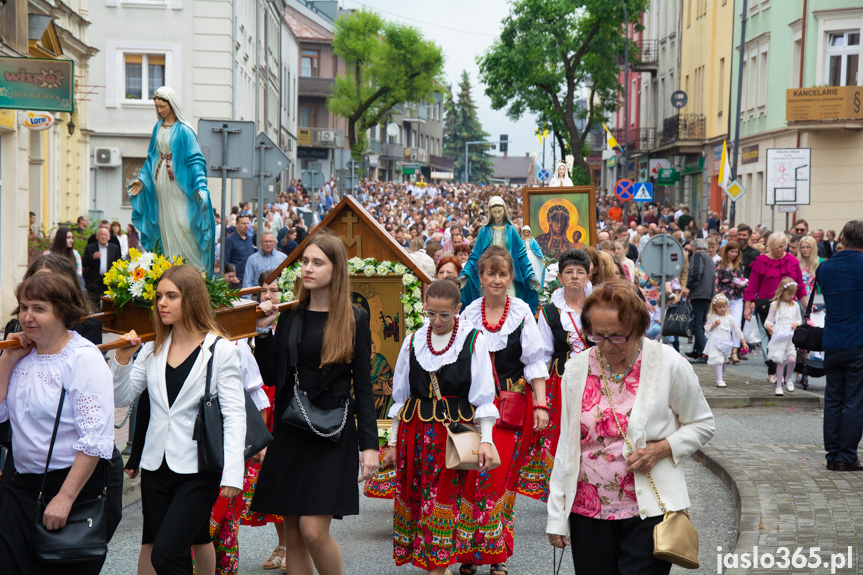 Procesja Bożego Ciała w Jaśle