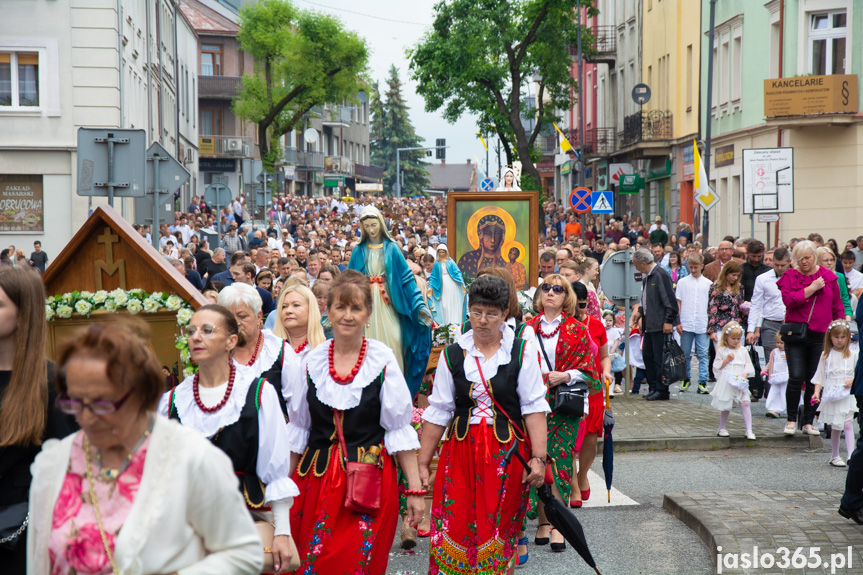 Procesja Bożego Ciała w Jaśle