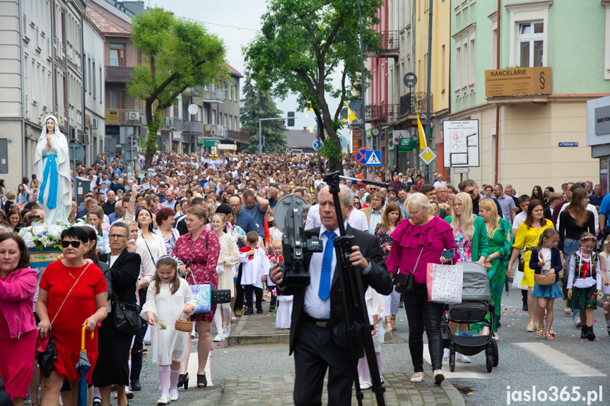 Procesja Bożego Ciała w Jaśle