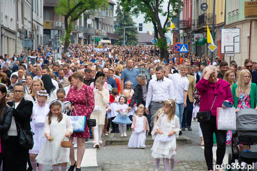 Procesja Bożego Ciała w Jaśle