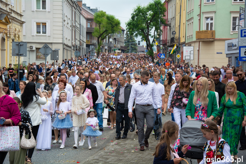 Procesja Bożego Ciała w Jaśle