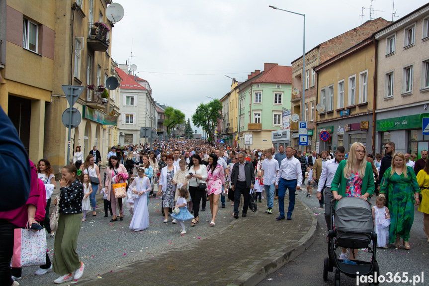 Procesja Bożego Ciała w Jaśle
