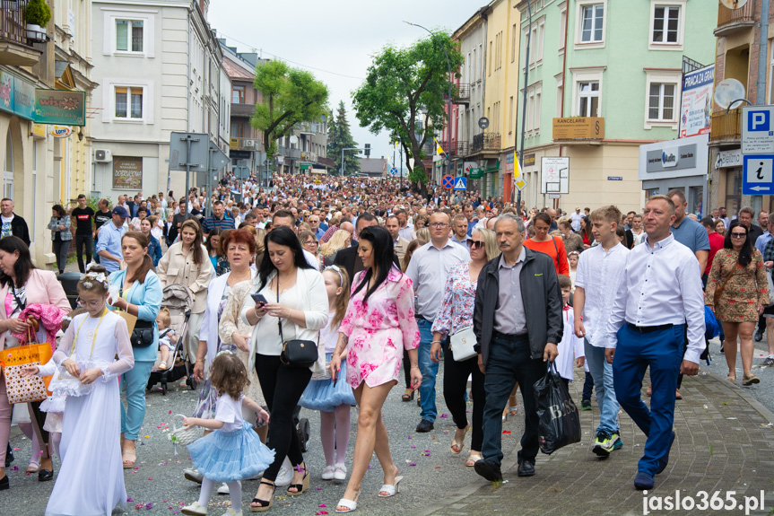Procesja Bożego Ciała w Jaśle