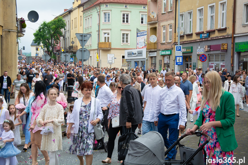 Procesja Bożego Ciała w Jaśle