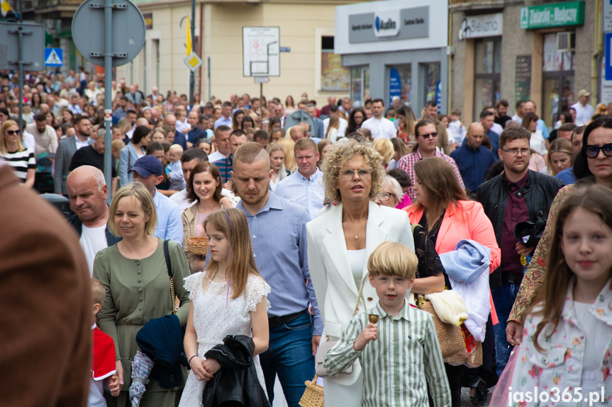 Procesja Bożego Ciała w Jaśle