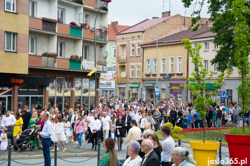 Procesja Bożego Ciała w Jaśle