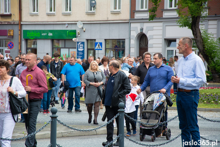 Procesja Bożego Ciała w Jaśle