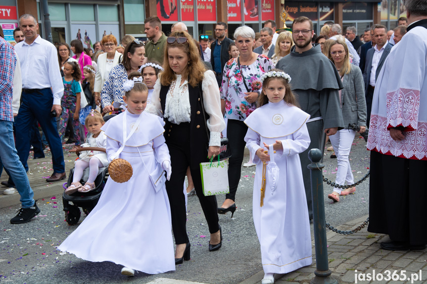 Procesja Bożego Ciała w Jaśle