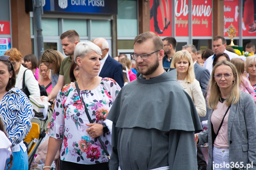 Procesja Bożego Ciała w Jaśle