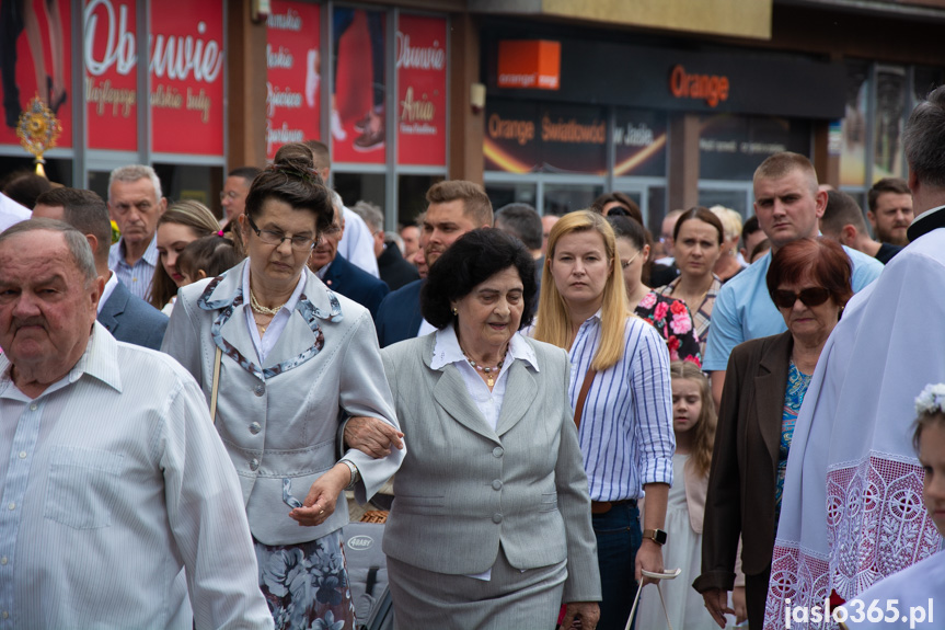 Procesja Bożego Ciała w Jaśle