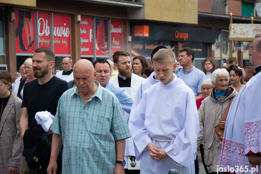 Procesja Bożego Ciała w Jaśle