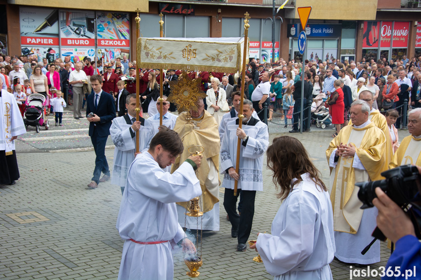 Procesja Bożego Ciała w Jaśle