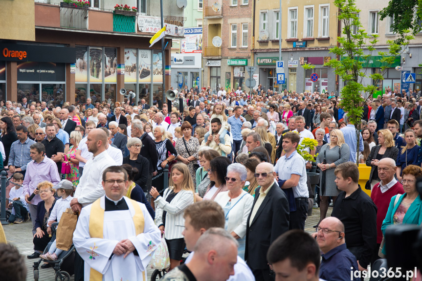 Procesja Bożego Ciała w Jaśle
