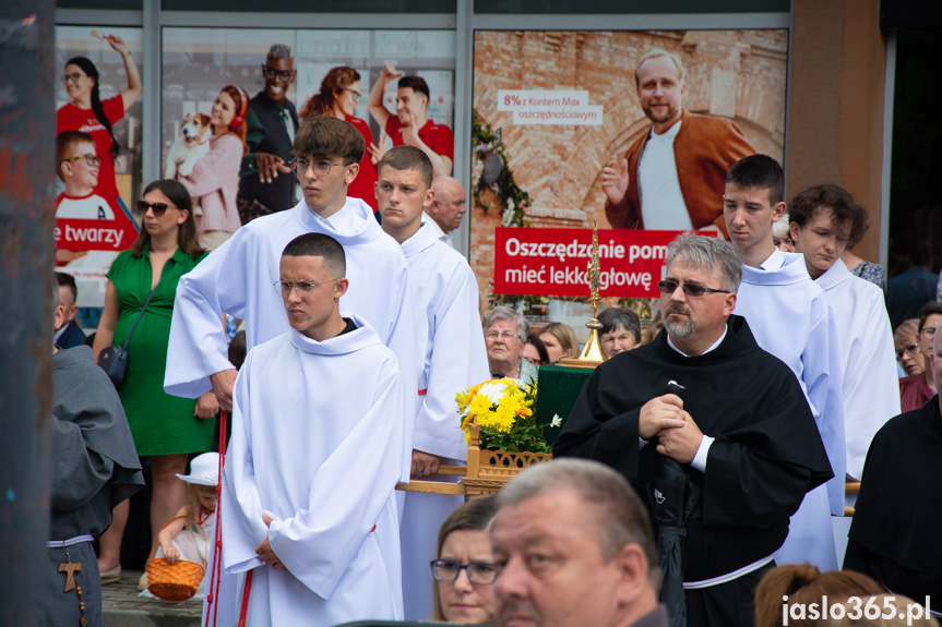 Procesja Bożego Ciała w Jaśle
