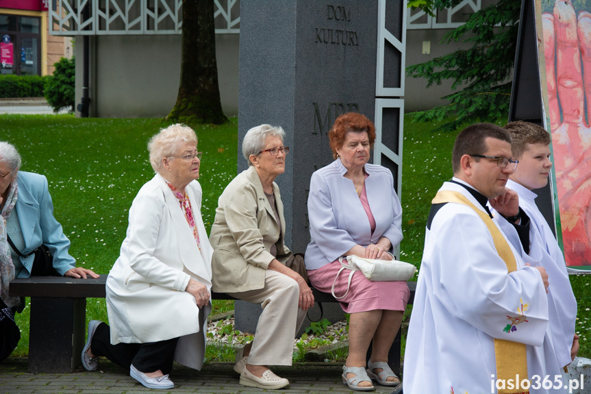 Procesja Bożego Ciała w Jaśle