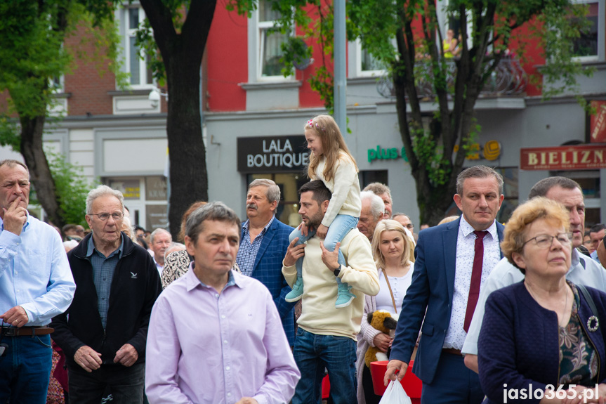 Procesja Bożego Ciała w Jaśle