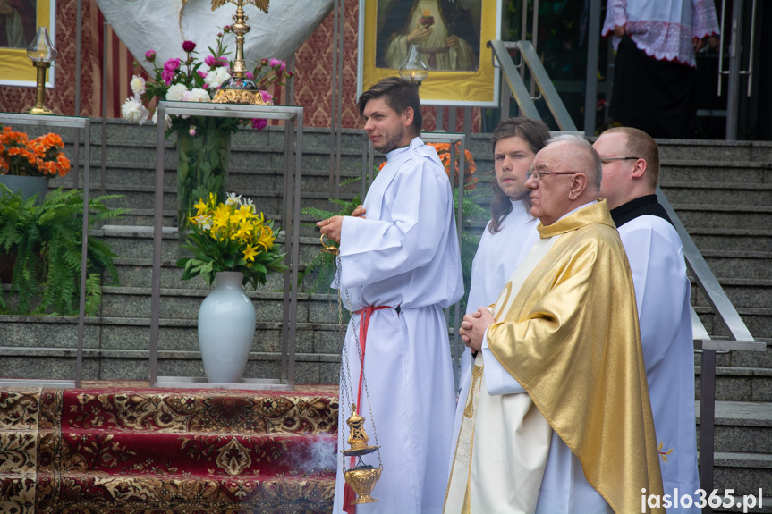 Procesja Bożego Ciała w Jaśle