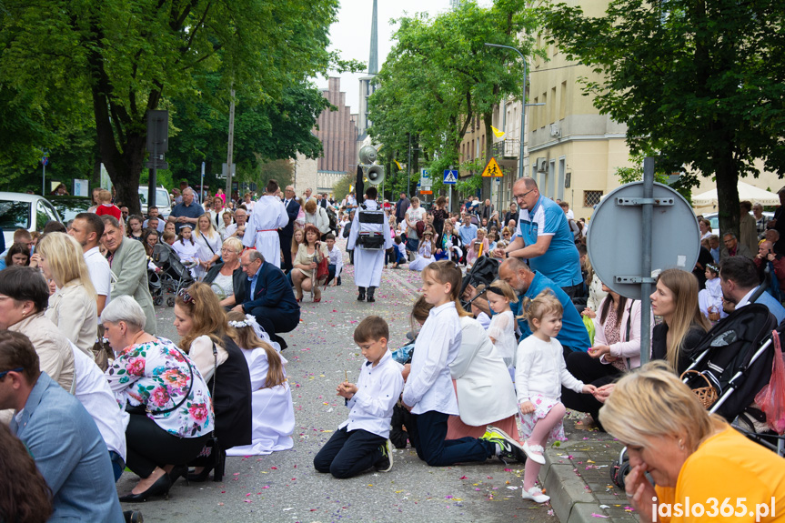 Procesja Bożego Ciała w Jaśle