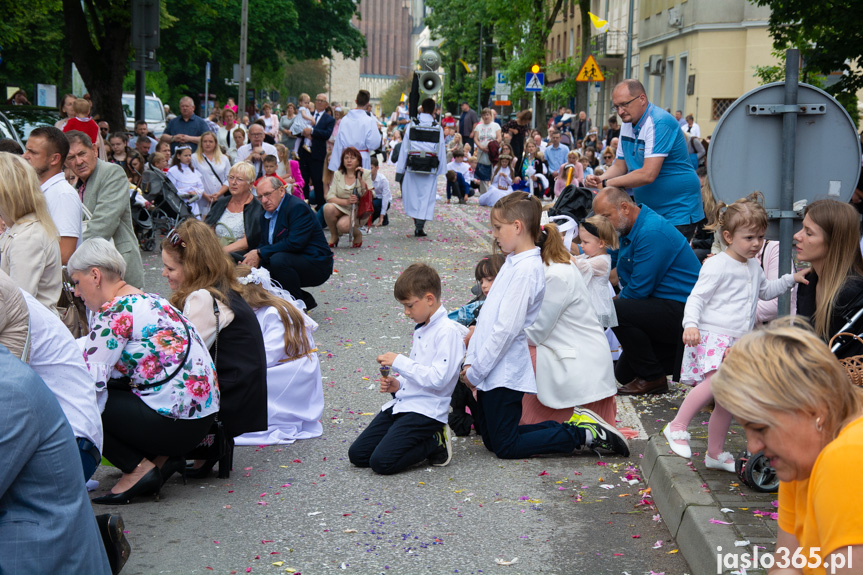 Procesja Bożego Ciała w Jaśle