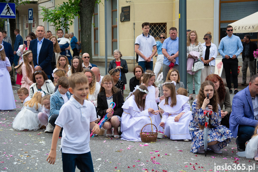 Procesja Bożego Ciała w Jaśle