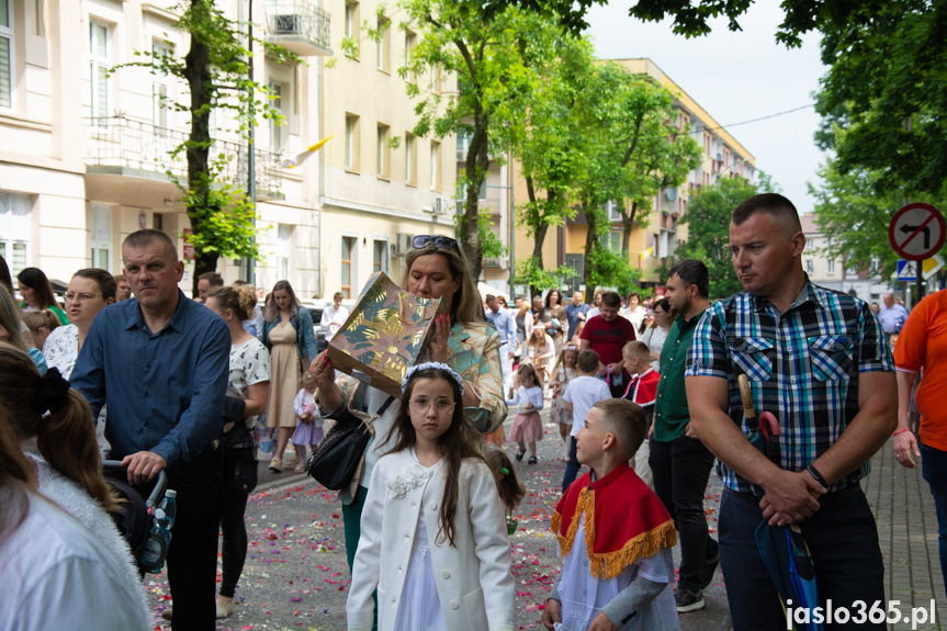 Procesja Bożego Ciała w Jaśle