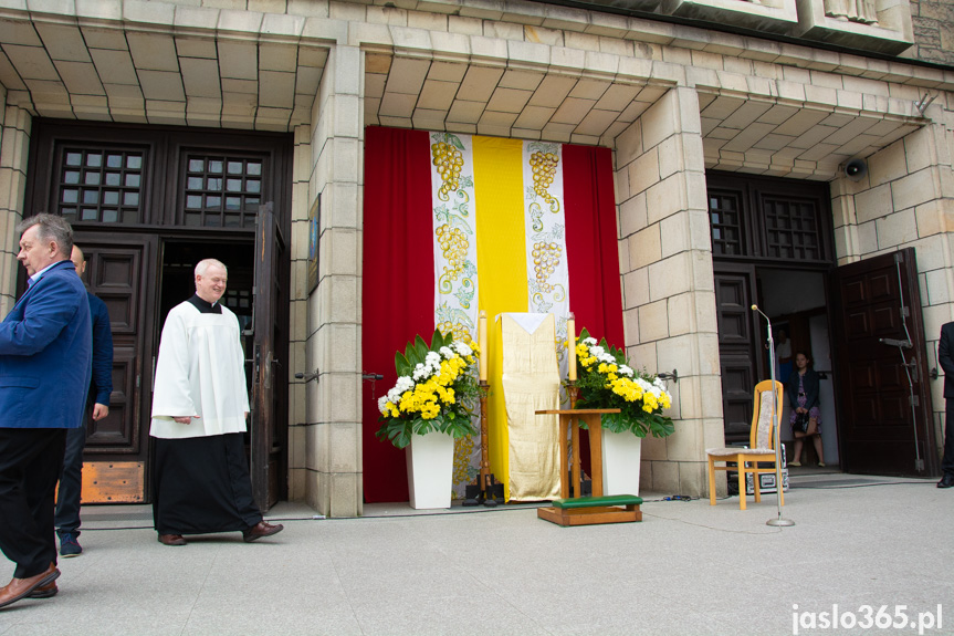 Procesja Bożego Ciała w Jaśle