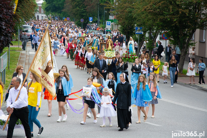 Procesja Bożego Ciała w Jaśle
