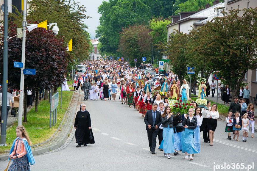Procesja Bożego Ciała w Jaśle