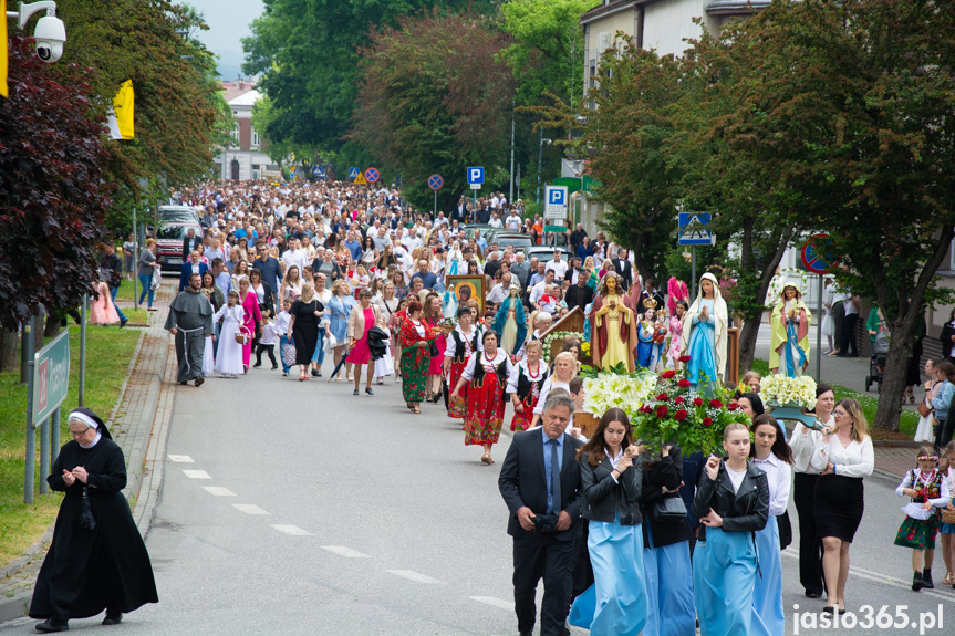 Procesja Bożego Ciała w Jaśle