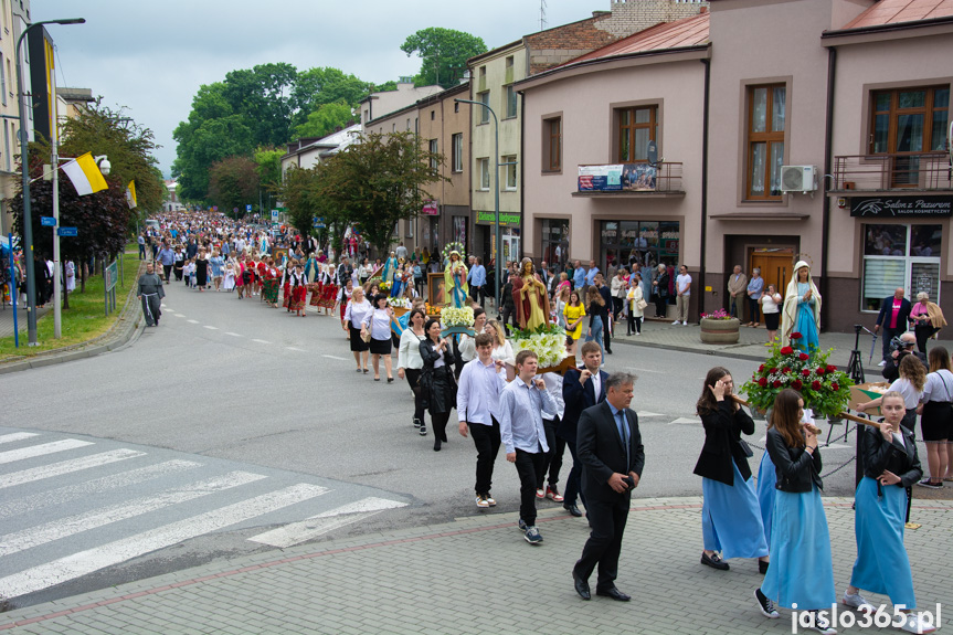 Procesja Bożego Ciała w Jaśle