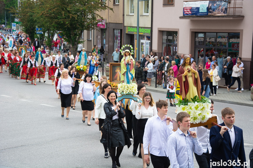 Procesja Bożego Ciała w Jaśle