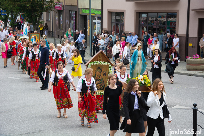 Procesja Bożego Ciała w Jaśle