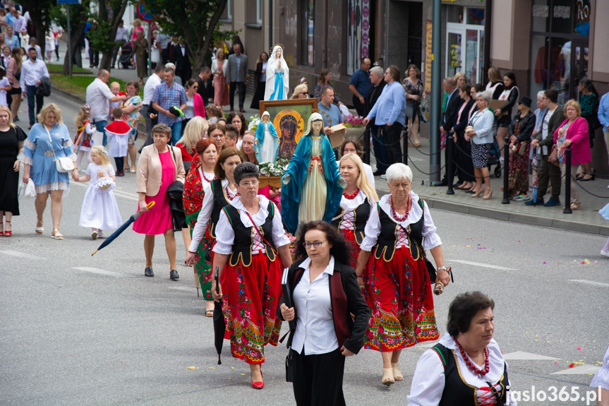 Procesja Bożego Ciała w Jaśle