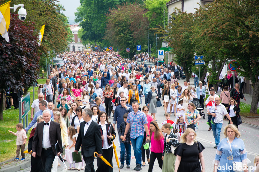 Procesja Bożego Ciała w Jaśle