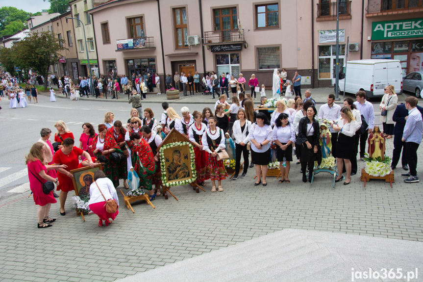 Procesja Bożego Ciała w Jaśle