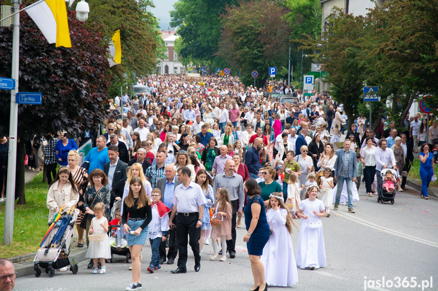 Procesja Bożego Ciała w Jaśle