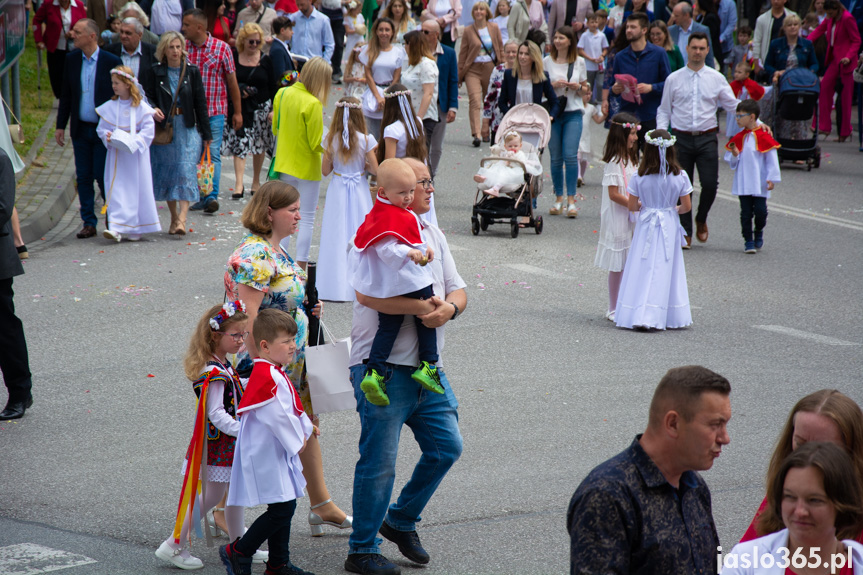 Procesja Bożego Ciała w Jaśle