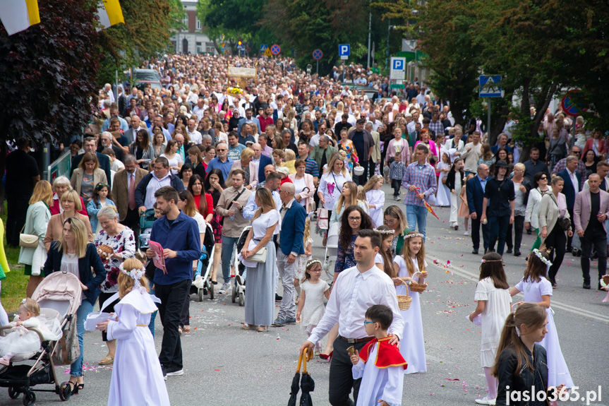 Procesja Bożego Ciała w Jaśle