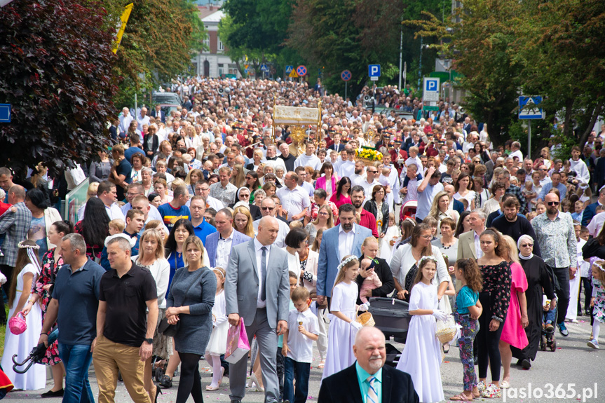 Procesja Bożego Ciała w Jaśle