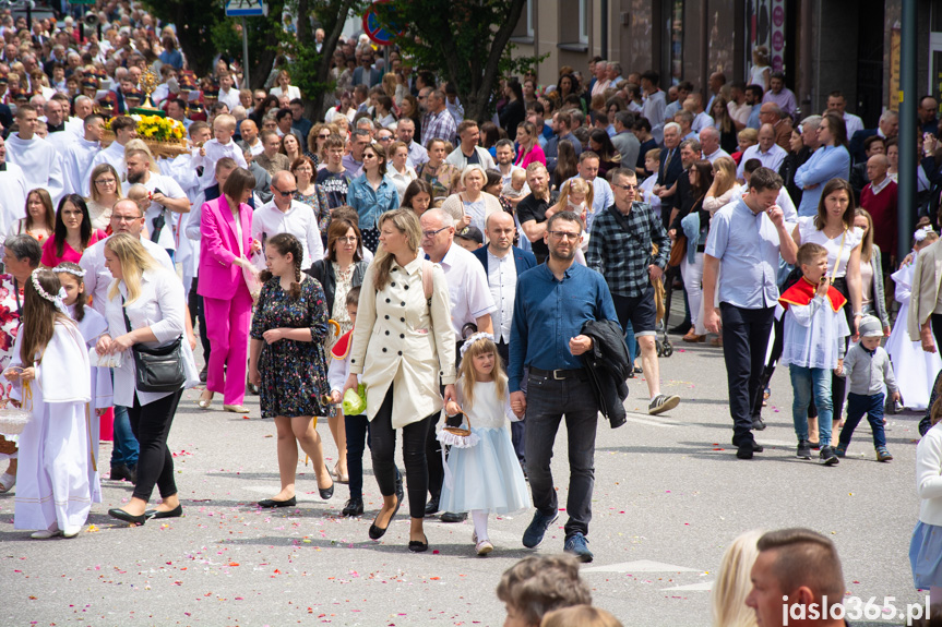 Procesja Bożego Ciała w Jaśle