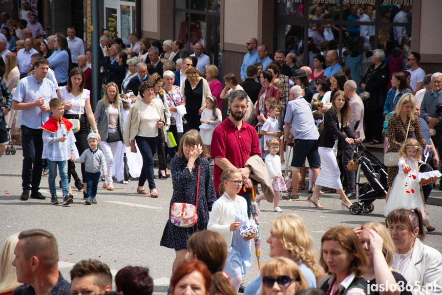 Procesja Bożego Ciała w Jaśle