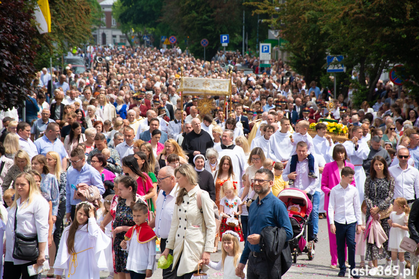 Procesja Bożego Ciała w Jaśle