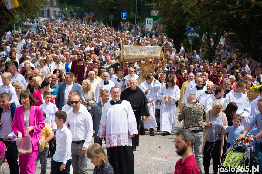 Procesja Bożego Ciała w Jaśle