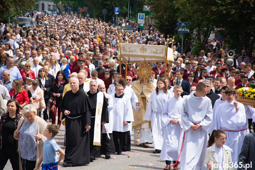 Procesja Bożego Ciała w Jaśle