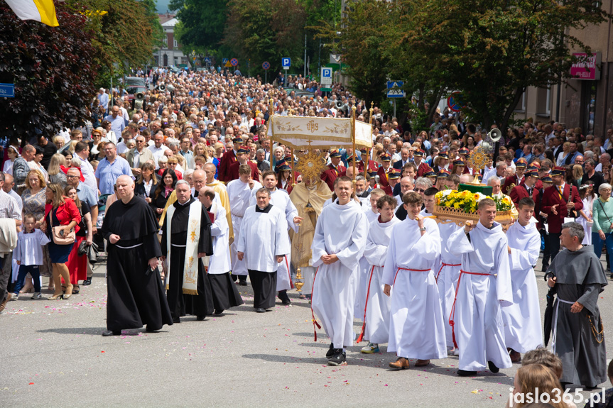 Procesja Bożego Ciała w Jaśle