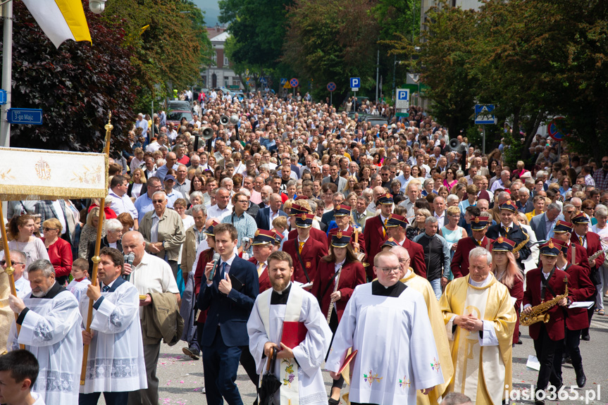 Procesja Bożego Ciała w Jaśle