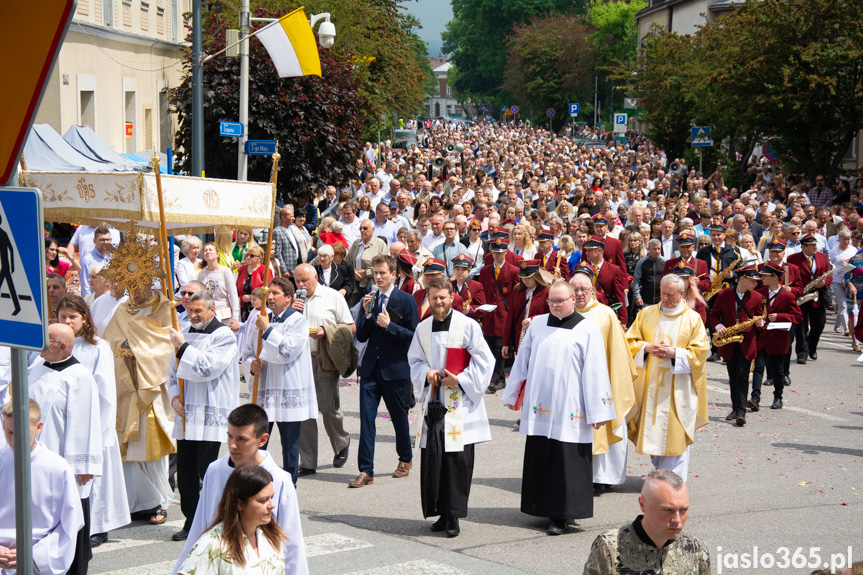 Procesja Bożego Ciała w Jaśle
