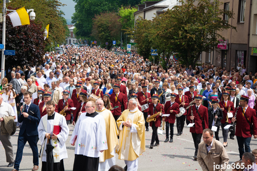 Procesja Bożego Ciała w Jaśle
