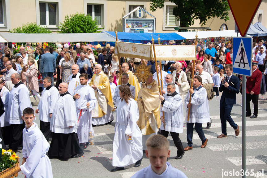 Procesja Bożego Ciała w Jaśle