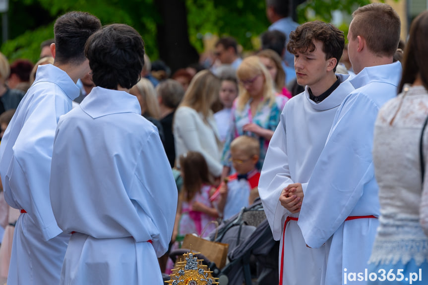 Procesja Bożego Ciała w Jaśle